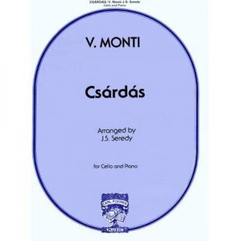 Csardas violoncelle-livre +partition