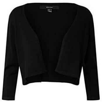 Vero Moda VMGLORYTAPE 3/4 Bolero Suéter cárdigan, Negro, XL para Mujer