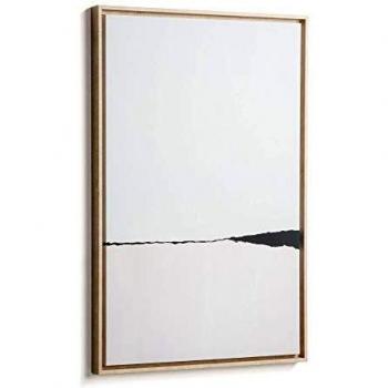 Kave Home - Cuadro Wrigley 60 x 90 cm Rosa