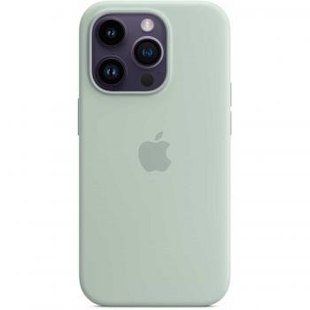 Funda de Silicona Apple con MagSafe para iPhone 14 Pro - Verde Agave