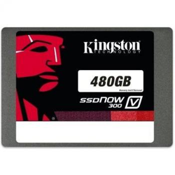 Kingston SV300S37A/480G 480 GB Solid State Drive V300 SATA 3, Black, Grey, Red, White