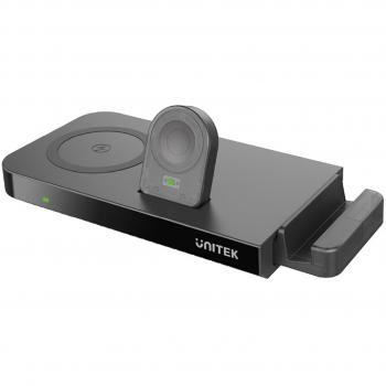 Cargador Inalámbrico Unitek de 48W para Apple Watch y iPhone