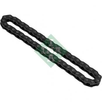 Cadena de transmisión INA 553 0257 10, bomba de aceite, tipo: cadena de transmisión, características: alta resistencia, fabricada con materiales duraderos, diseño preciso para un funcionamiento eficiente