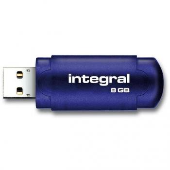 Memoria USB Integral EVO 8GB - Unidad de Almacenamiento Portátil de Alta Velocidad