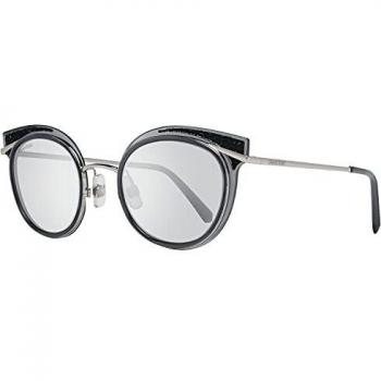 Swarovski SK0169 Gray Mirrored Oval Sunglasses for Women, One Size