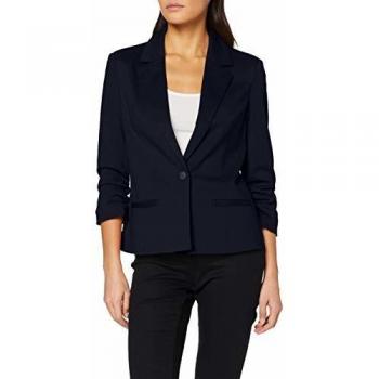 Vero Moda Vmfria 3/4 Blazer Chaqueta de Traje, Azul