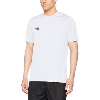 UMBRO Oblivion Camiseta de fútbol, Hombre, Blanco, L