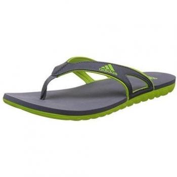 adidas Calo 5 M, Chanclas Para Hombre, Gris / Verde