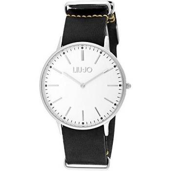 Liu Jo TLJ965 Men's Watch with Genuine Leather Band, 41mm Quartz Stainless Steel
