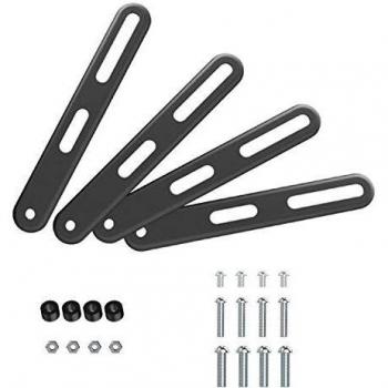 Invision Kit Adaptador VESA para TV Soportes Murales, Encaja en Cualquier 200x200mm Soporte TV Existente para una Gama más Amplia de Patrones de Agujeros VESA, Adecuado para Pantallas de TV de 26-55
