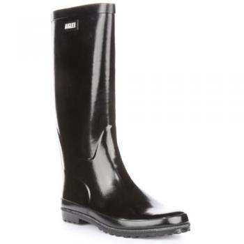 Aigle Eliosa Women's Black Rain Boots