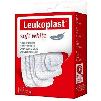 Leukoplast Soft White Dressings - 30 Count Assortment