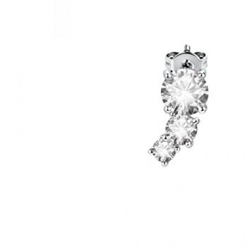 Pendientes Mujer Exigo Ear Cuff de La Petite Story en Latón con Circonitas Blancas