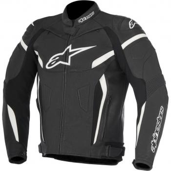 310 0517 12 54 - Alpinestars GP Plus R v2 Leather Motorcycle Jacket 54 Black White
