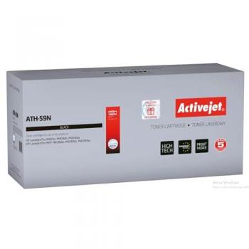 Tóner Activejet ATH-59N, 3000 Páginas, Negro, Compatible con HP 59A CF259A, Sin Chip