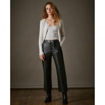 Top de punto acanalado con tirantes Pepe Jeans - Falon plateado