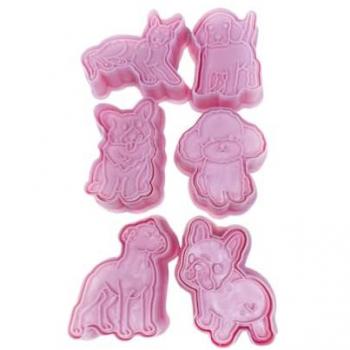 Molde 3D para galletas de perritos peludos + Acceso gratuito a plataforma educativa