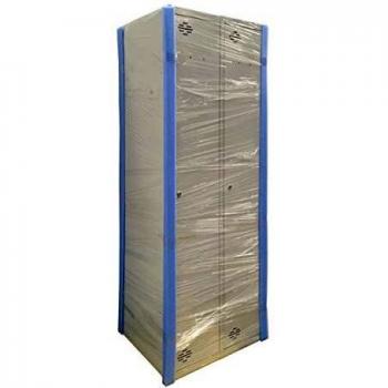 Casillero profesional montado 1 cuerpo 3 puertas cada uno Gris/Gris Simonrack 1800x400x500 mms - Casillero para vestuario - casillero metálico - Casillero para colegio - Se entrega montado