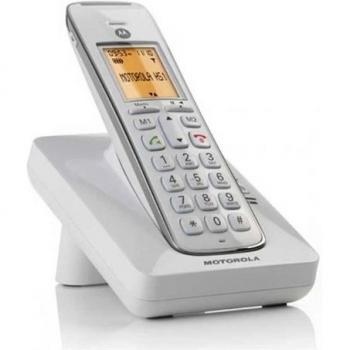 Motorola CD201 - Teléfono fijo, color blanco