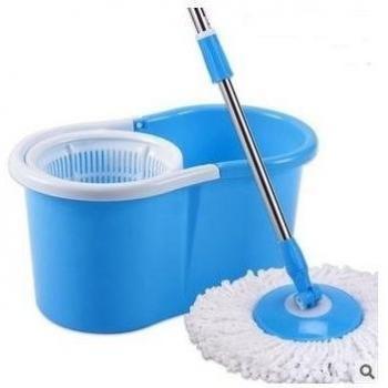 T & S Original Spin Fregona mano doble disco de plástico Kit de mopa de centrifugado cesta Wholesale blue-46*26.5*22