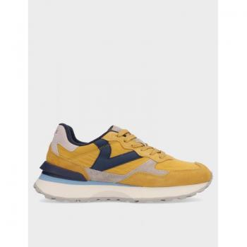 Zapatillas Victoria Rush Sporty Unisex de Nylon con Piezas de Serraje y Logotipo Retro