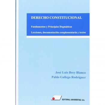 DERECHO CONSTITUCIONAL. FUNDAMENTOS Y PRINCIPIOS DOGMÁTICOS.: LECCIONES, DOCUMENTACIÓN COMPLEMENTARIA Y TEXTOS.