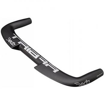 DEDA-ELEMENTI Tribar Aero Carbon Manillar, Unisex Adulto, Negro, 31.7mm