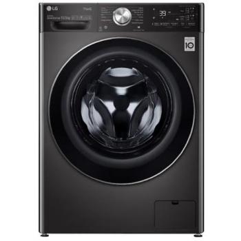 Lavadora LG AI DD F4R9513TPBC 13 kg Clase A 1400 RPM TurboWash Vapore Wi-Fi Carga Frontal Color Negro