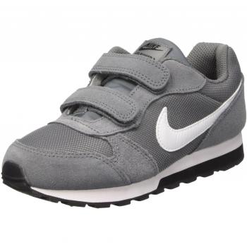 Nike MD Runner 2 (PSV), Zapatillas de Running, Gris (Cool Grey/White/Black 002), 31 EU