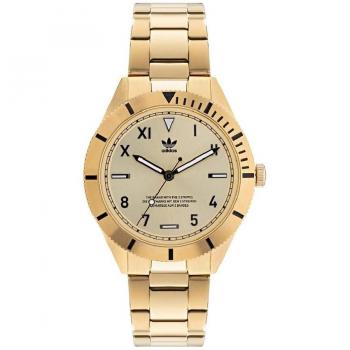 Adidas Men's Fashion Edition Three Watch AOFH22062 (Ø 41 mm) - Golden Stainless Steel Strap