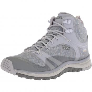 Keen Terradora Waterproof Mid, Zapatos de High Rise Senderismo para Mujer, Gris