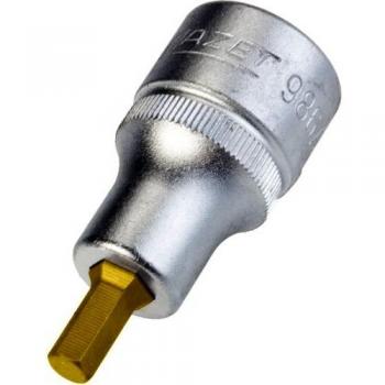 Inserto de llave de cubo Hazet 1/2 (12,5 mm) con perfil hexagonal interior - Tamaño: 7/32 - Longitud total: 52 mm - Modelo 986A-7/