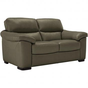 Natuzzi Editions - Sofá de piel de 2 plazas Monza Natuzzi