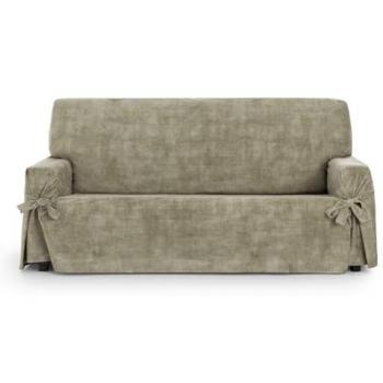 Funda sofá Eysa Turin 3 plazas antimanchas visón 180 - 230 cm