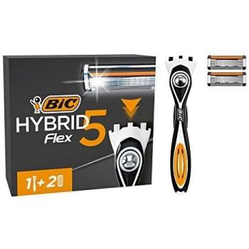 BIC Hybrid 5 Flex Maquinilla + 2 Recargas