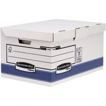 Organizador de Archivos Fellowes en Azul y Blanco con Tamaño Ideal (31x39x56 cm)