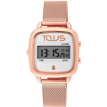 Reloj Tous D-Logo Digital para Mujer en Acero con IP Rosado 200350560