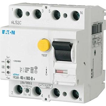 Interruptor Diferencial Digital Eaton 167901, 40A, 4 Polos, 300mA, Tipo S/B