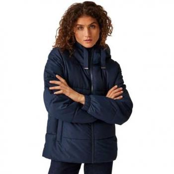 Regatta Women's Navy Water-Repellent Padded Jacket Size 20