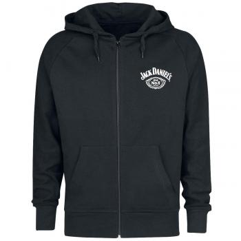 Jack Daniel's Tennessee Whiskey Sudadera Capucha con Cremallera Negro XXL