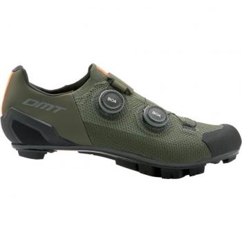 Zapatillas de ciclismo unisex DMT MH10 Black Green, Talla 45 - EUR