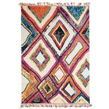 Alfombra bereber étnica multicolor 80x150 cm - Un Amor de Tapiz