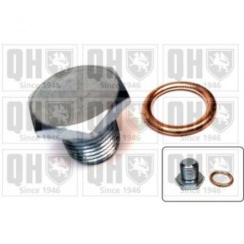 Tapón del cambio de aceite QUINTON HAZELL QOC1019 para SEAT e VOLKSWAGEN, roscado, compatible con modelos Ibiza, Cordoba, Toledo, Arona, Alhambra, Arosa, In