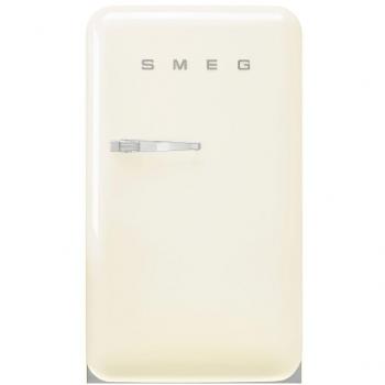 Frigorífico 1 puerta Smeg Style Años 50 FAB10RCR6, color crema, altura 0.97m, apertura derecha