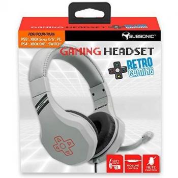 Subsonic - Auriculares gaming para juegos con micrófono para Playstation 4 - PS4 Slim / Pro - Xbox One - PC - Nintendo Switch - Accessorios edición Gamer Battle Royal con extensión Switch
