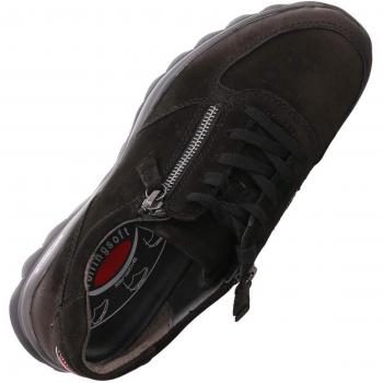 Zapatillas deportivas Gabor Rollingsoft para mujer, número 38, color negro, de nubuck con plantilla OPTIFIT intercambiable