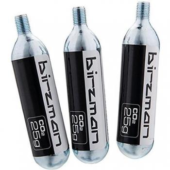 Birzman Zacoo Co2 botella, 3 paquete, 25 gms