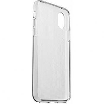 OtterBox Clearly Protected Skin - Funda de protección Ultra Fina y Flexible para iPhone XS, Transparente