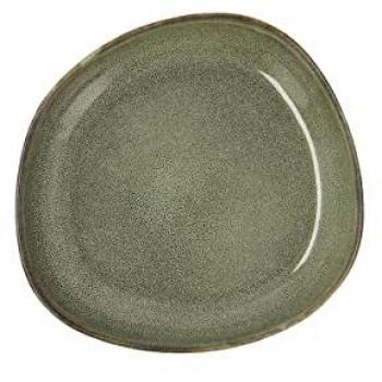 Plato Hondo Bidasoa Ikonic de Cerámica Verde (20,5 x 19,5 cm) - Pack de 6 Unidades