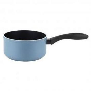 MAXIMA CAZO AZUL 16CM de Aluminio Forjado con Antiadherente Ecológico XYLAN PLUS sin PFOA, Apta para Todas las Cocinas